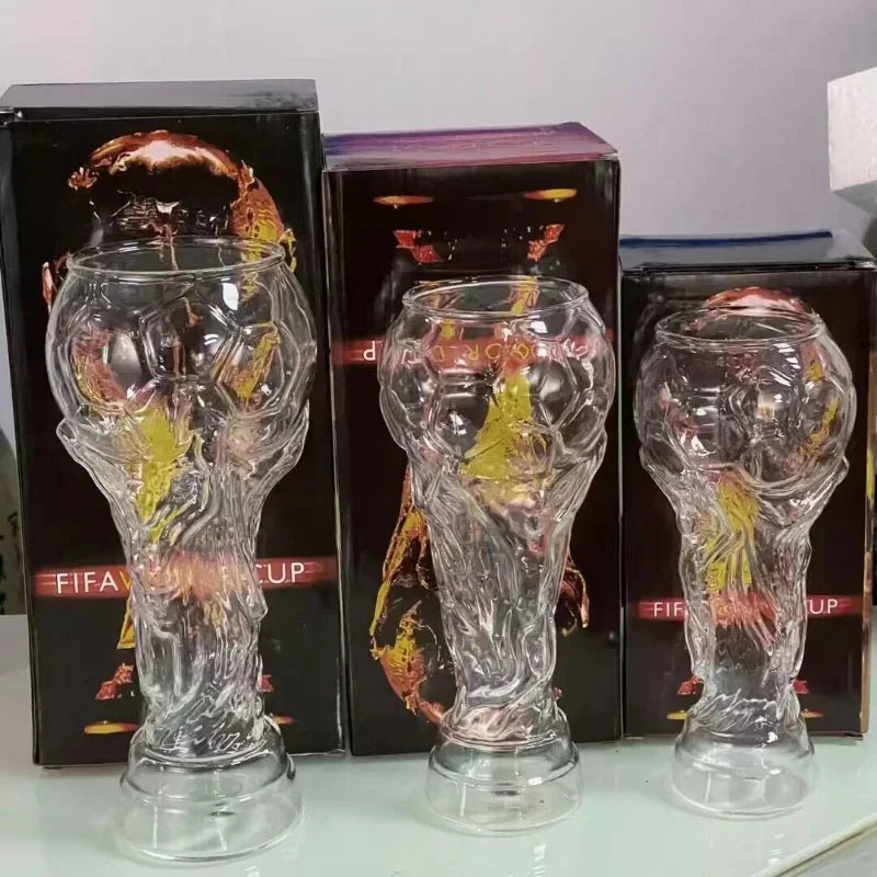 Goal Vibe Trophy Glass Mug