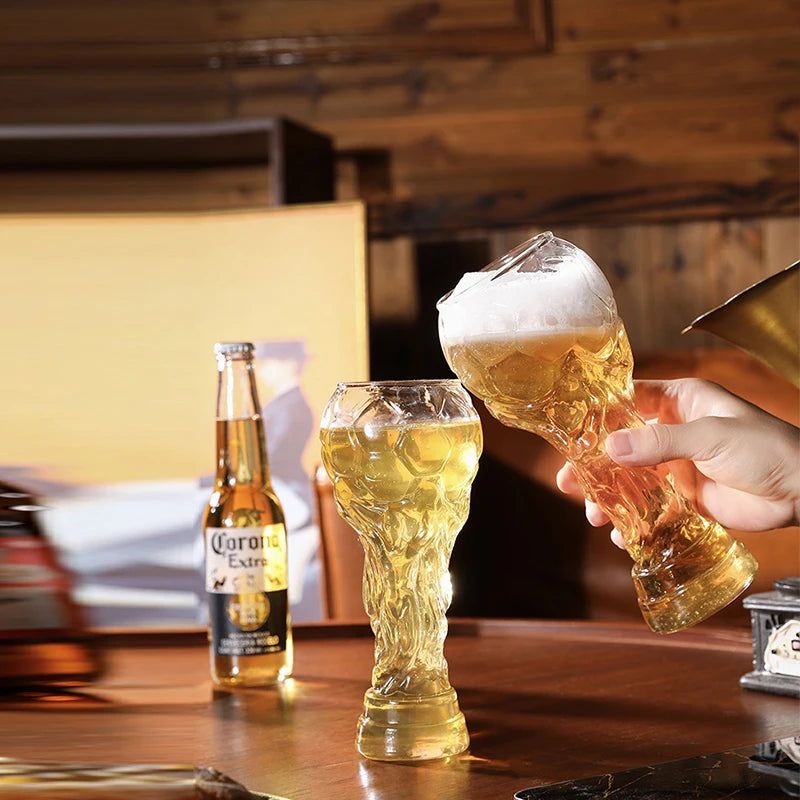Goal Vibe Trophy Glass Mug